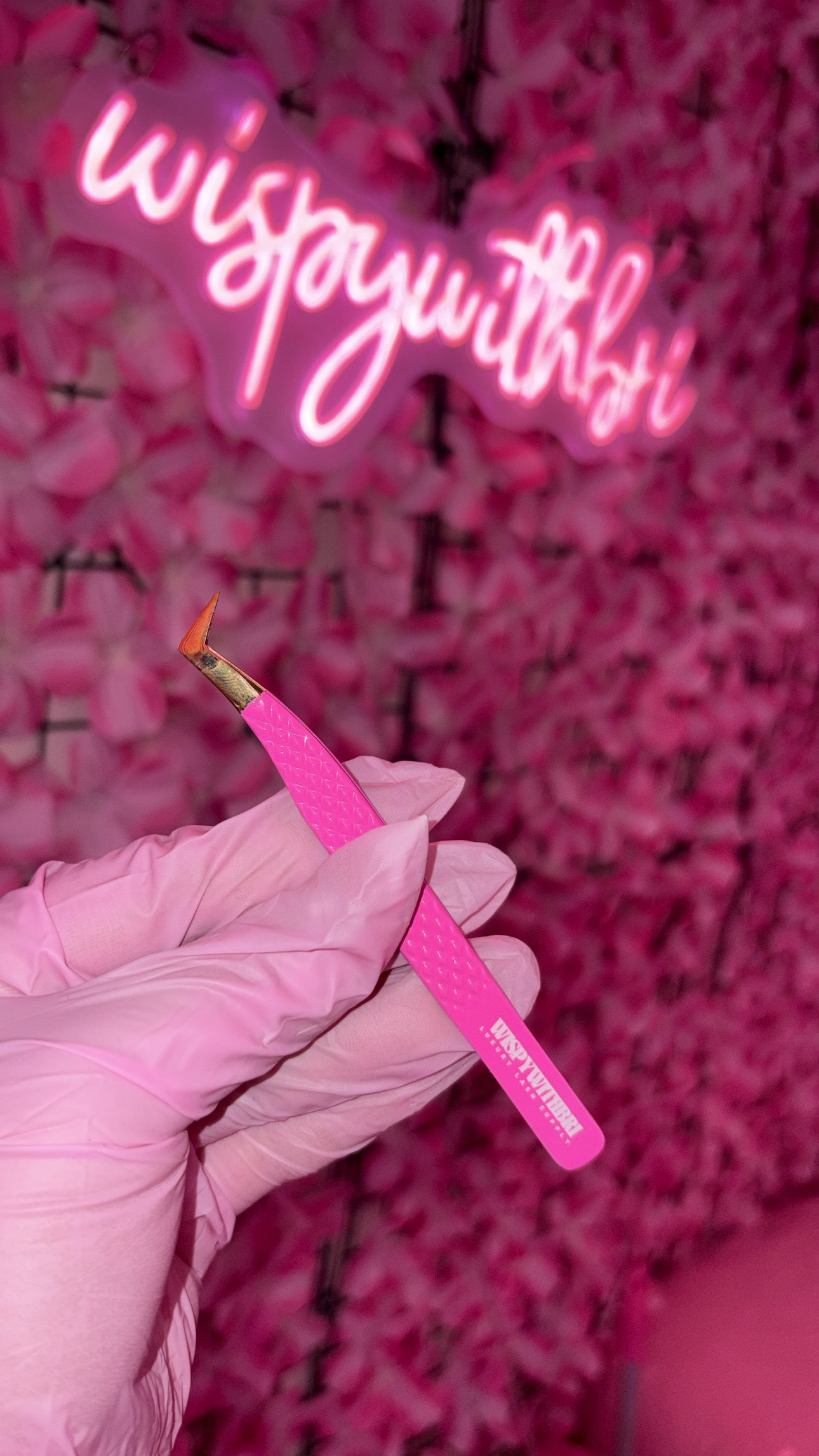 Pink/Gold Tip Tweezer Collection