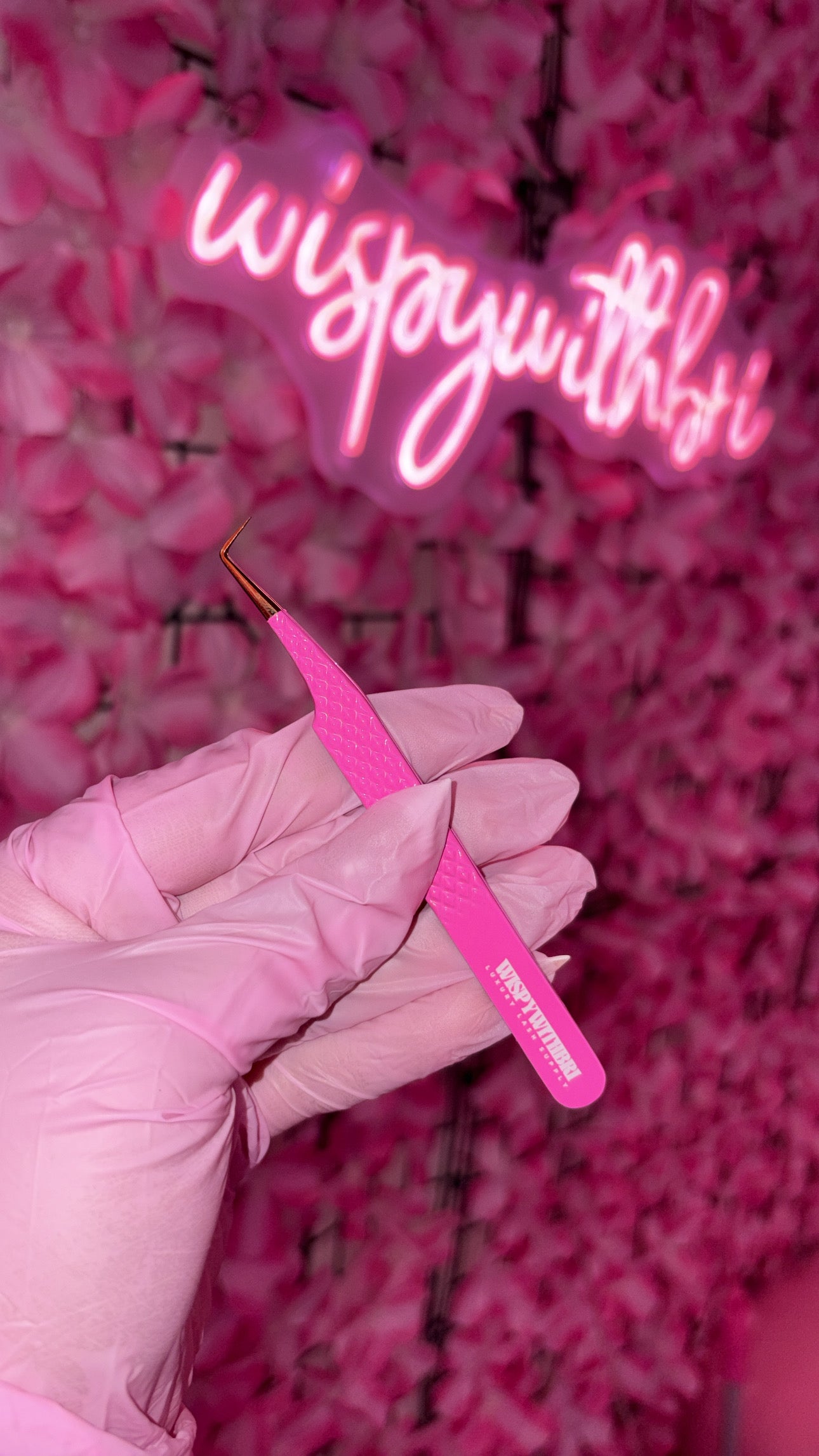 Pink/Gold Tip Tweezer Collection