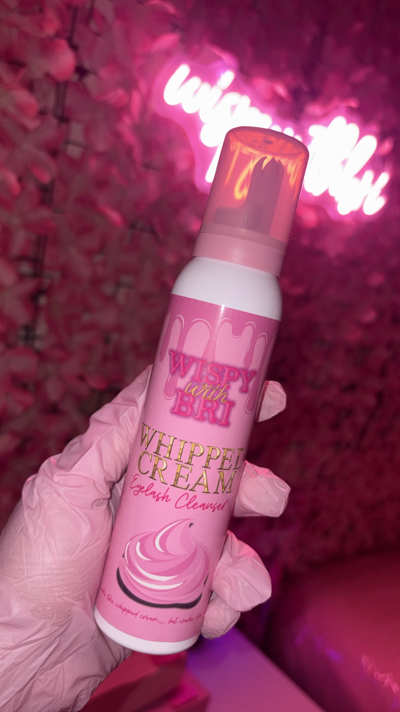 Wispy Whipped Cream Lash Cleanser ♡