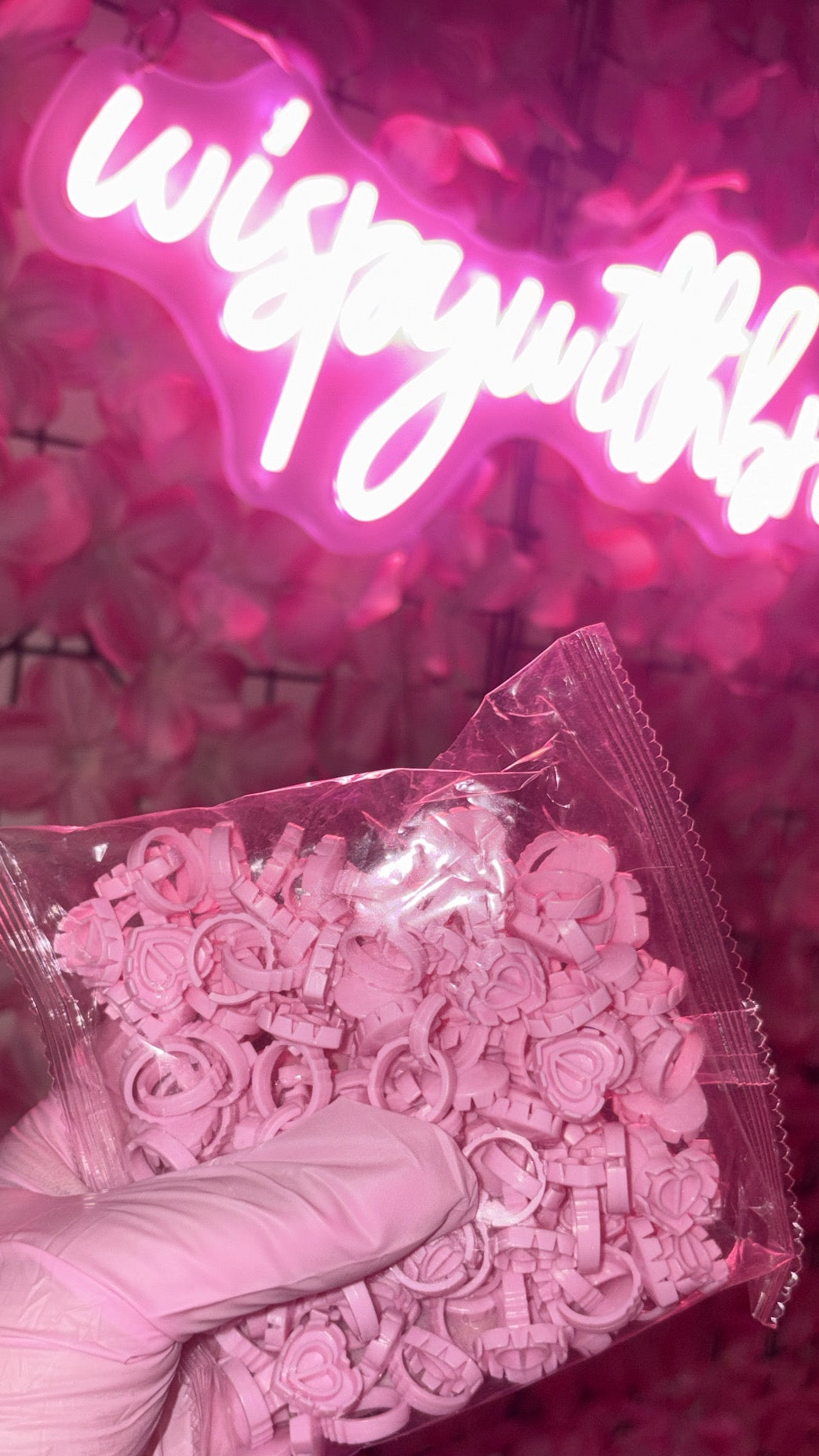 Wispy Heart Glue Rings ♡